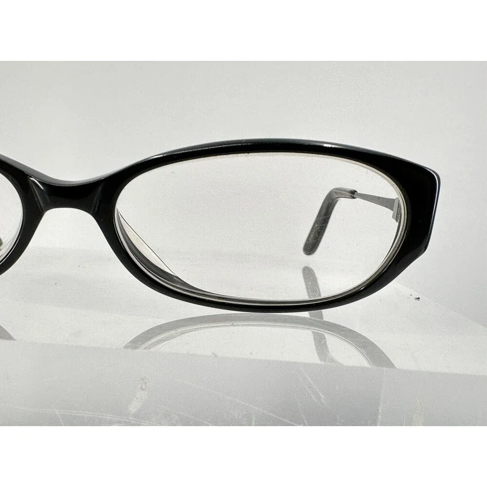 Nicole Miller Eyeglasses Vintage Frames  Onyx Black W/Crystals 52-15-135 (C6-17)